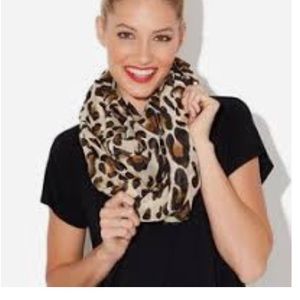 Cheetah infinity scarf